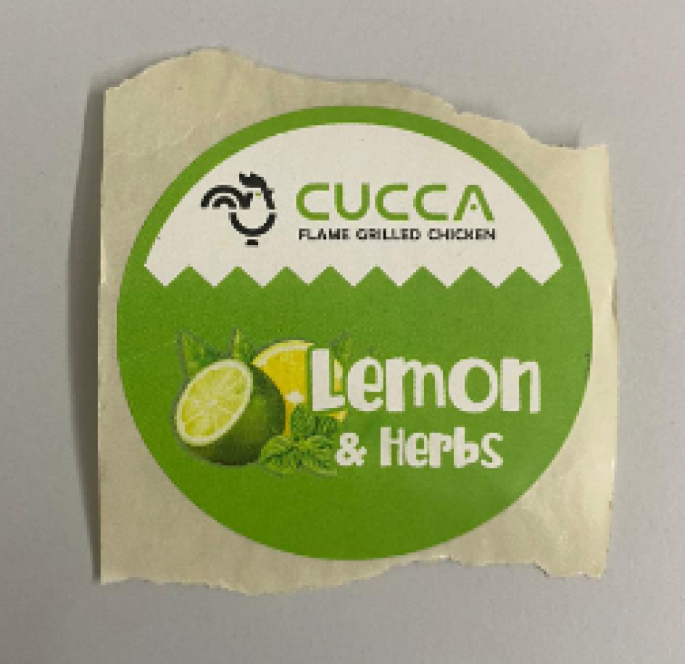 Eticheta sos lemon