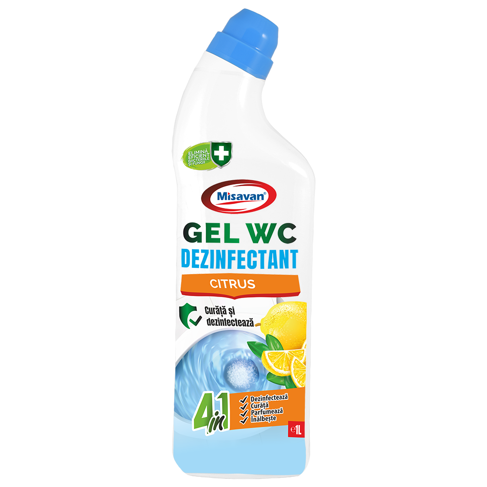 MISAVAN GEL WC DEZINFECTANT CITRUS 1L
