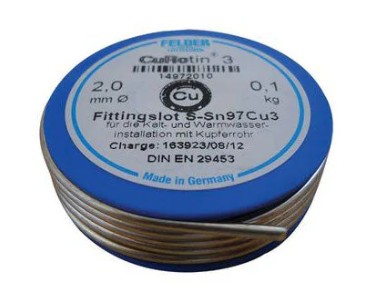Aliaj lipire 100g 2.7mm S-SN97CU3 FELDER FEL.14972710