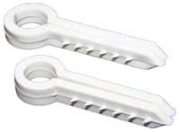 Clema fixare rapida cablu 8 mm, set 100 bucati