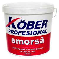 Amorsa pe baza de cuart pentru tencuieli, Kober , interior/exterior 25l