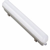 Corp de iluminat liniar aparent IP65, 20W, lumina neutra