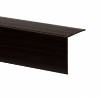 Profil de colt L din PVC wenge 30 x 30 mm 2.75 m, pret / buc