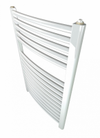 Radiator baie, scarita rotund, 500 x 1000 mm