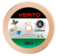 Disc diamantat complet Verto 230 x 22 mm, pret / buc