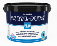 Glet pentru finisaje fine, FS20, Acryl putz, 5kg