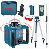 Nivela laser rotativa Bosch GRL 300 HV (300 m) + BT 170 Trepied + GR 240 Rigla