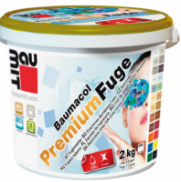 Chit de rosturi premium gresie si faianta Baumacol Premium Fuge - Rubin, 2 kg