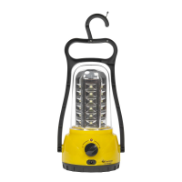 Lampa reincarcabila LED, FEDRU, 36 x 0.1W, 220v+12v auto