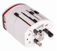 Adaptor modular 4 in 1 2xUSB 2.1A, pret / buc