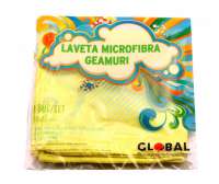 Laveta microfibra rosu / verde/ galben/ bleu, Zorex Pro